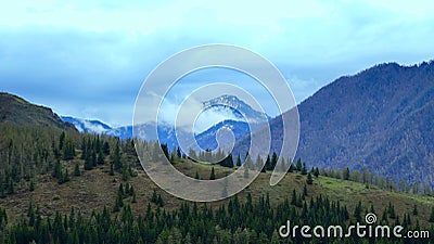 Altai. Beauty Terekta Ridge. Stock Photo
