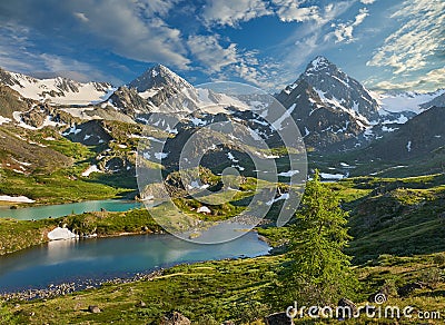 Altai mountains Stock Photo