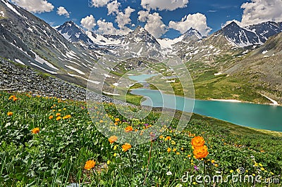 Altai mountains Stock Photo