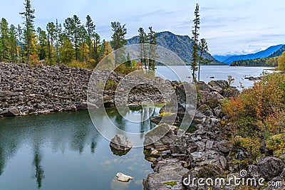 Altai Mountains Stock Photo