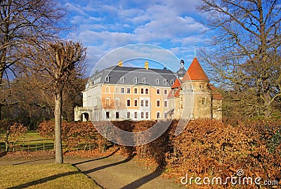 Altdoebern castle Stock Photo