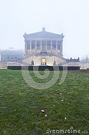 Alte Nationalgalerie (Old National Gallery) on Berlin, Germany Stock Photo