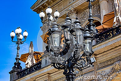 The Alte Oper Old Opera in Frankfurt am Main, Germany Stock Photo