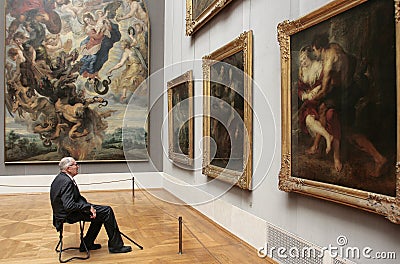 The Alte Pinakothek - Munich Editorial Stock Photo