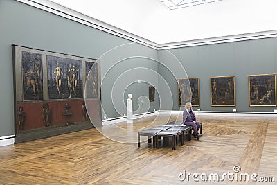 The Alte Pinakothek in Munich Editorial Stock Photo