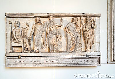 The Altemps Palace, National Roman Museum in Rome, Italy Editorial Stock Photo