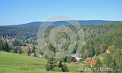 Altenau,Harz Mountains,Germany Stock Photo