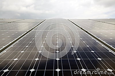 Alternative solar energy Stock Photo