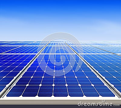 Alternative solar energy l Stock Photo