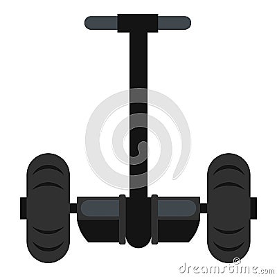 Alternative transport vehicle icon isolated Vector Illustration