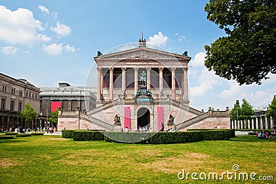 Altes Museum. Berlin, Germany Editorial Stock Photo