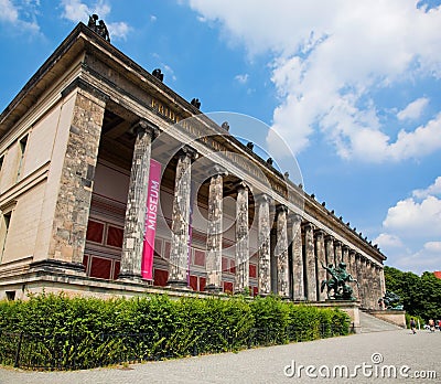 Altes Museum. Berlin, Germany Editorial Stock Photo