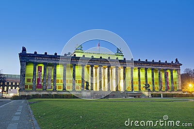 Altes Museum (Old Museum) at Berlin, Germany Editorial Stock Photo