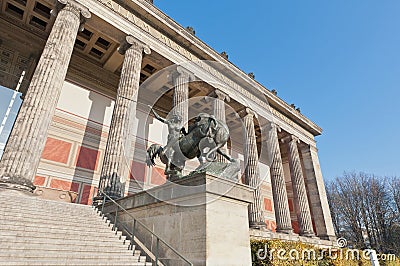 Altes Museum (Old Museum) at Berlin, Germany Stock Photo