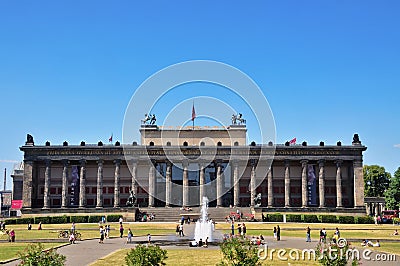 Altes Museum (Old Museum) at Berlin, Germany Editorial Stock Photo