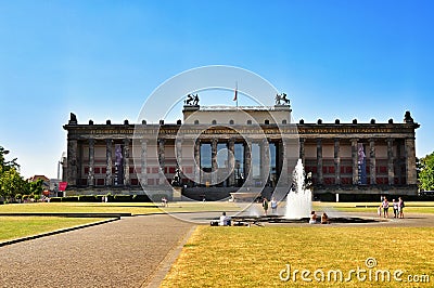 Altes Museum (Old Museum) at Berlin, Germany Editorial Stock Photo