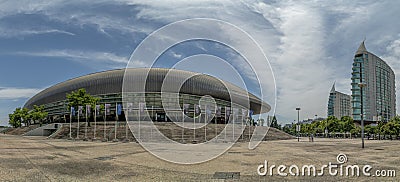 Altice Arena Lisbon expo area Stock Photo