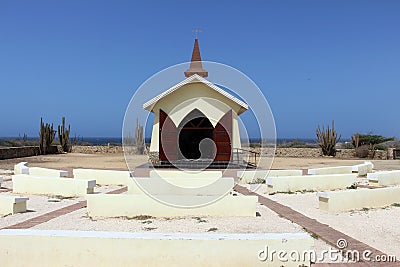 Alto Vista Chapel Stock Photo