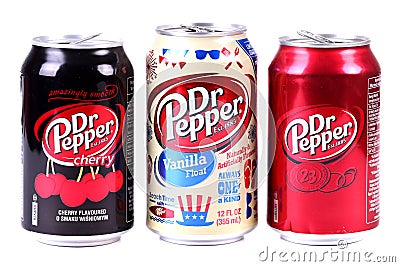 Dr Pepper Editorial Stock Photo