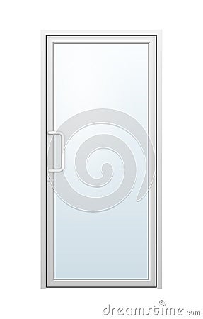 Aluminium door vector Vector Illustration