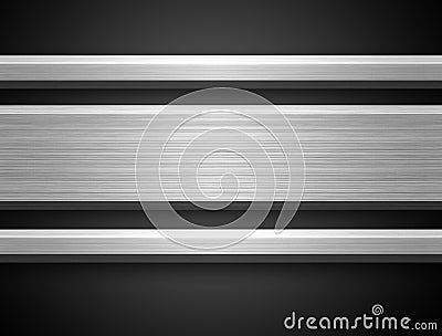 Aluminium Silver Bar Stock Photo