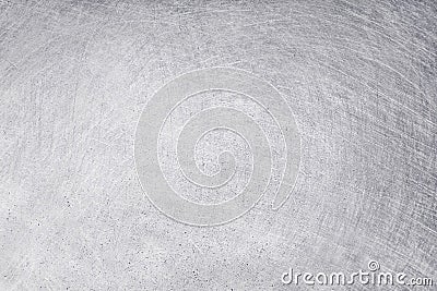 Aluminium texture background, scratches on stainless steel Stock Photo