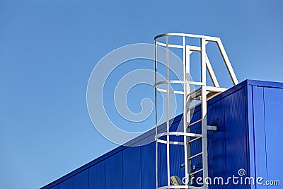 Aluminum facade Stock Photo