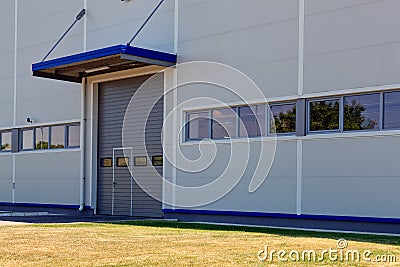 Aluminum facade Stock Photo