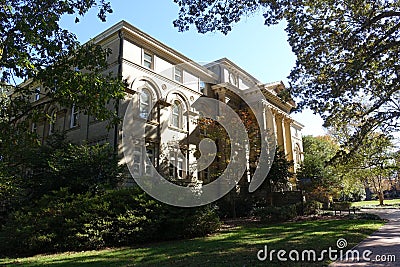 Alumni Building on the UNC Campus in Chapel Hill, NC Editorial Stock Photo