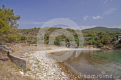 Alyki, Thasos, Greece Stock Photo