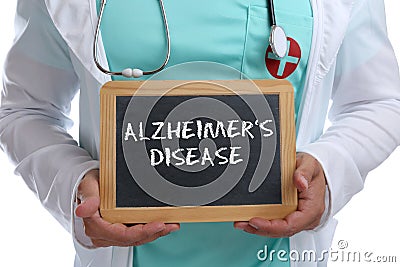 Alzheimers disease Alzheimer Alzheimer`s ill illness healthy hea Stock Photo