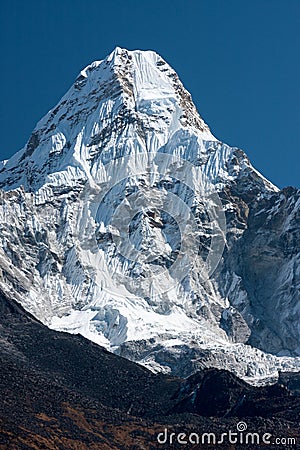 Ama Dablam Stock Photo