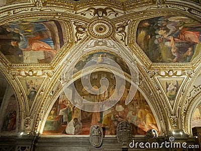 Amalfi Cathedral Editorial Stock Photo