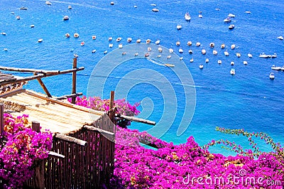 Amalfi Coast views Stock Photo