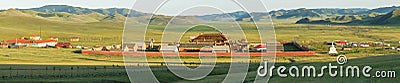 Amarbayasgalant Monastery in Mongolia Stock Photo