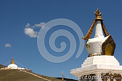 Amarbayasgalant Monastery in northern Mongolia. Stock Photo