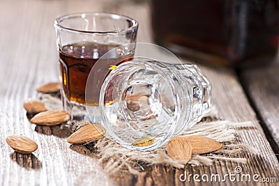 Amaretto Shot Stock Photo