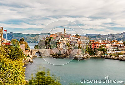 Amasra Turkey black sea Editorial Stock Photo