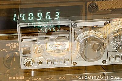 Amateur radio Stock Photo