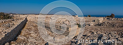 Amathus Ruins - Acropolis Stock Photo
