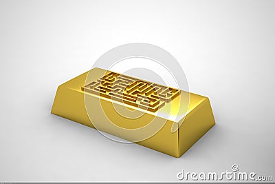 Amaze and gold Stock Photo