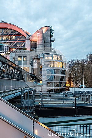 Amazing architecture found in central London Editorial Stock Photo