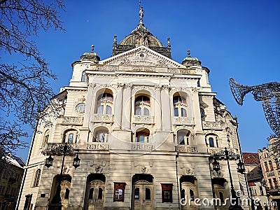 Amazing city of KoÅ¡ice architecture in Slovakia Editorial Stock Photo