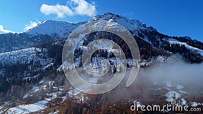 Amazing Dolomites in South Tyrol Italy Stock Photo