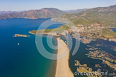 Amazing Iztuzu beach Stock Photo