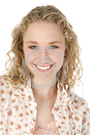 Amazing Smile Stock Photo