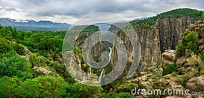 Amazing Tazi Canyon Bilgelik Vadisi in Manavgat, Antalya, Turkey Stock Photo