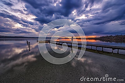 Amazing tranquil view Stock Photo