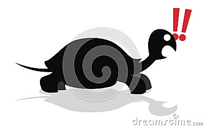 Amazing turtle Vector Illustration