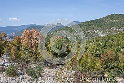 Amazing view of Eastern Rhodopes, Bulgaria Stock Photo